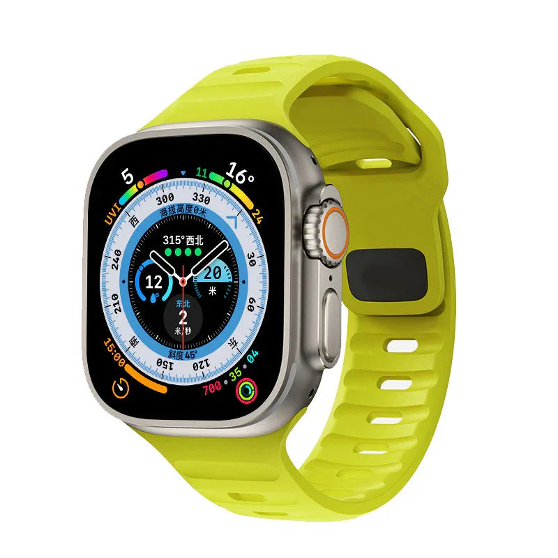 Premium Silicone Sport Apple Watch Band