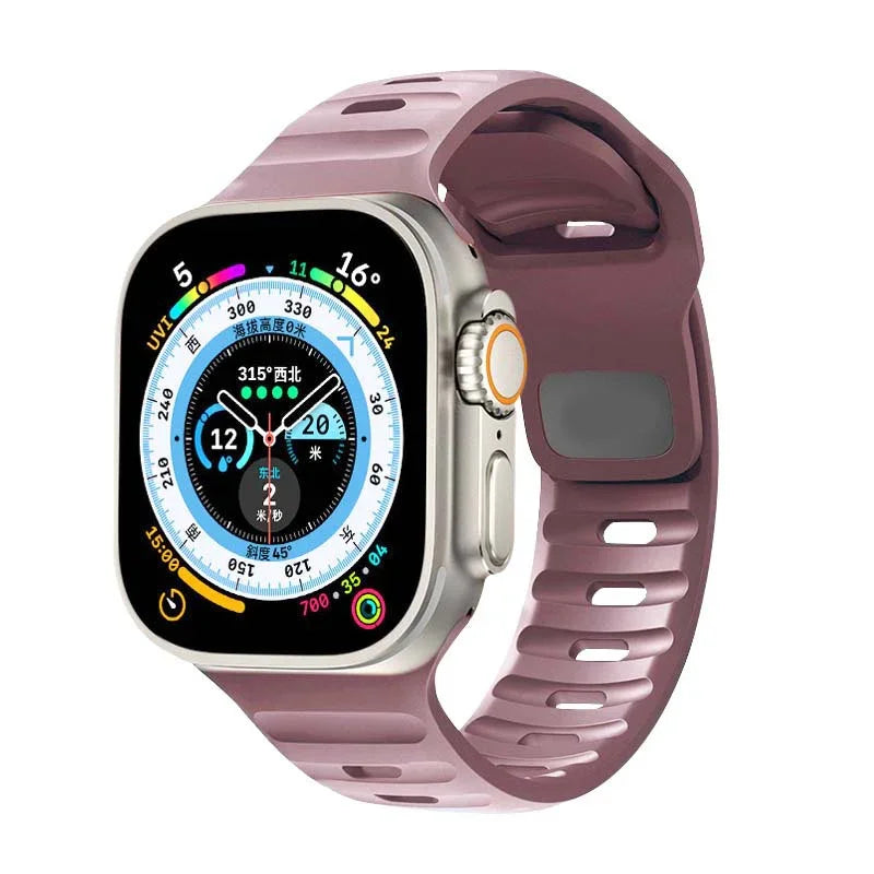 Premium Silicone Sport Apple Watch Band
