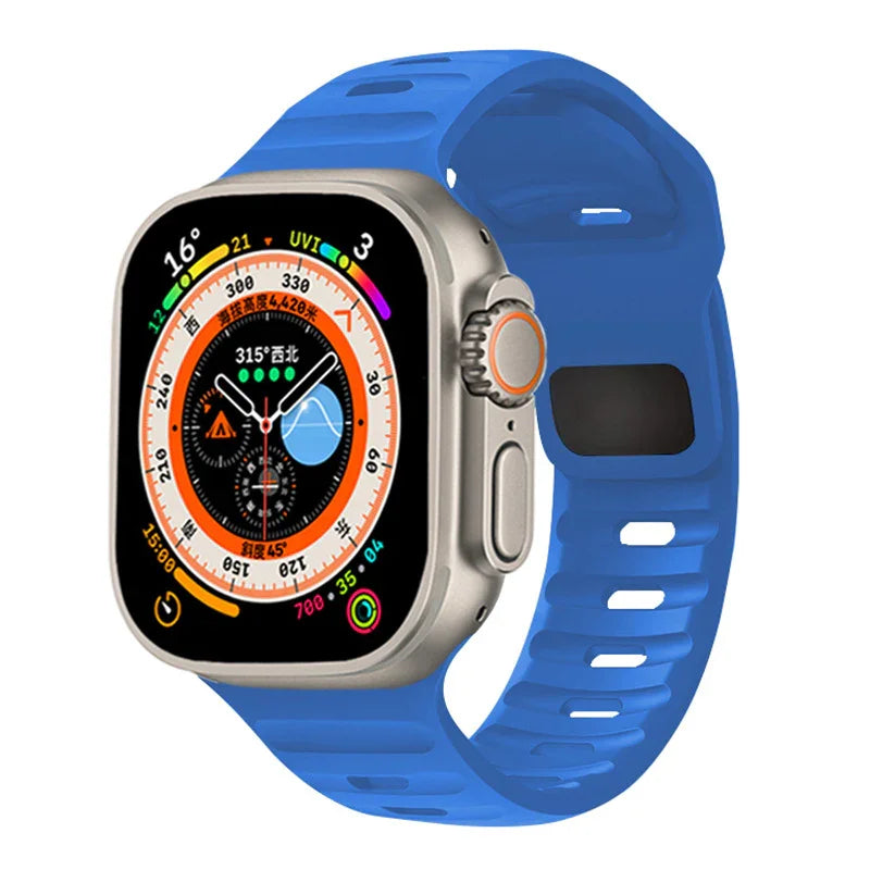 Premium Silicone Sport Apple Watch Band